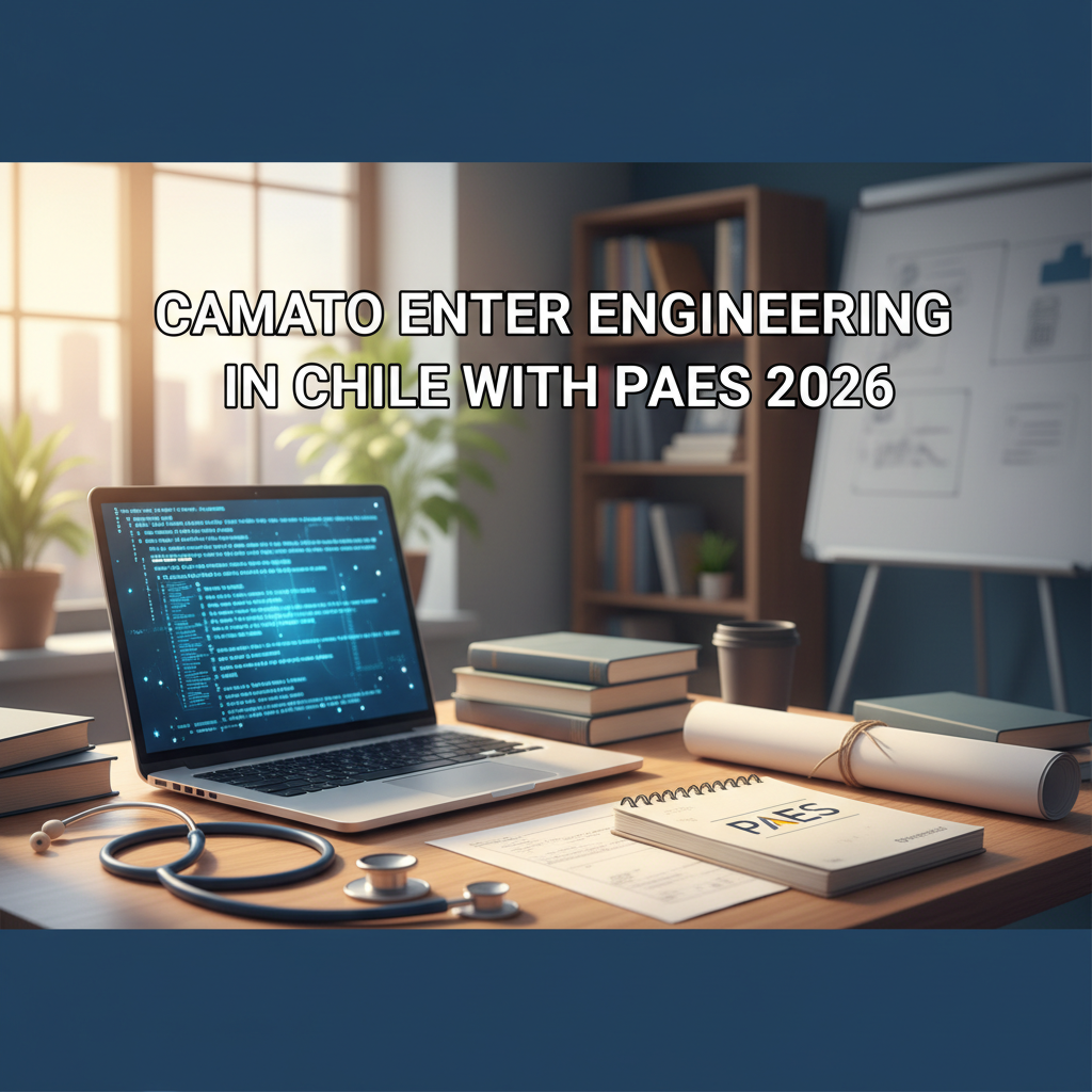 Imagen ilustrativa: Cómo entrar a ingeniería en Chile con la PAES 2026