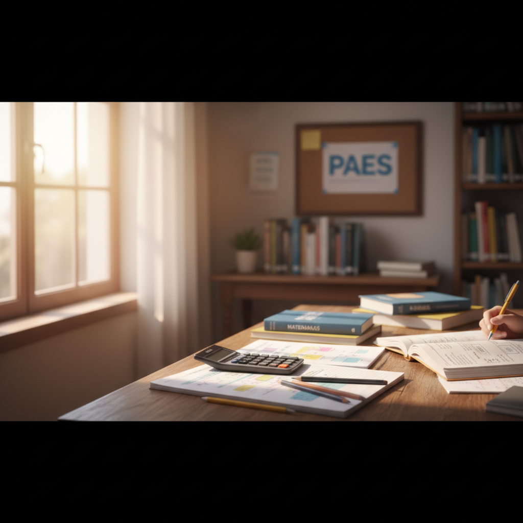 Imagen ilustrativa: Cómo estudiar para la PAES 2026 de forma efectiva y eficiente